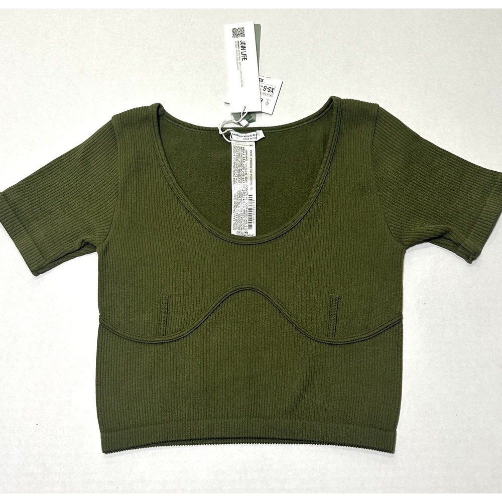 Zara Tiny Shirt NWT. Limitless Contour Collection Size XS